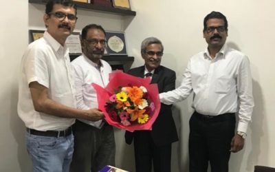 Sri MJ Nagaraj ,GM, Bank of Baroda visited KCCI