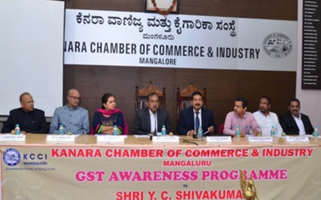 Inaugurating the Goods and Service Tax Awareness Programme