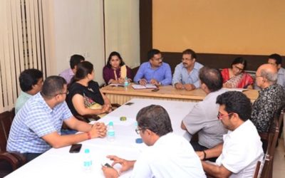 Meeting with the IT Officials of Govt. of Karnataka with Office-bearers of KCCI