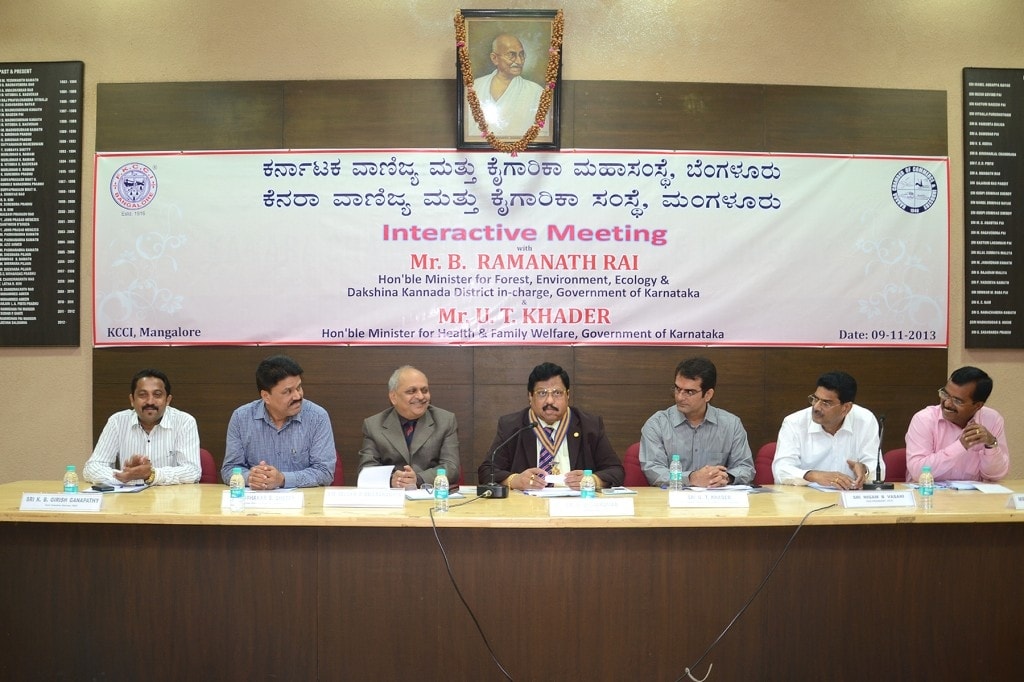Interactive Meeting with Mr. B. Ramanath Rai and Mr. U. T. Khader