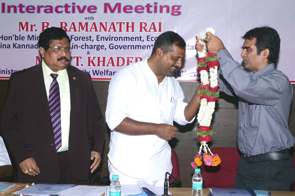Interactive Meeting with Mr. B. Ramanath Rai and Mr. U. T. Khader