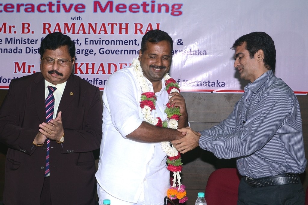 Interactive Meeting with Mr. B. Ramanath Rai and Mr. U. T. Khader