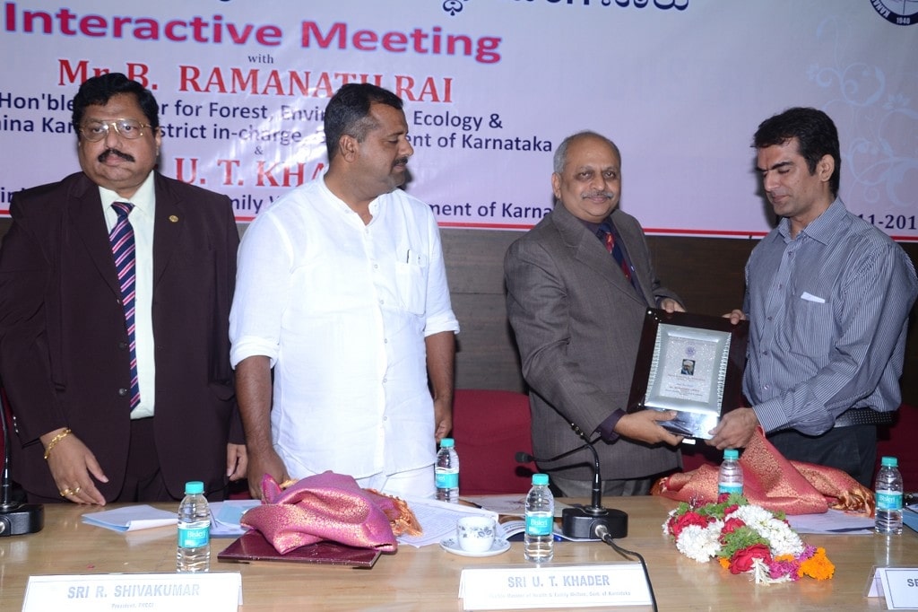 Interactive Meeting with Mr. B. Ramanath Rai and Mr. U. T. Khader