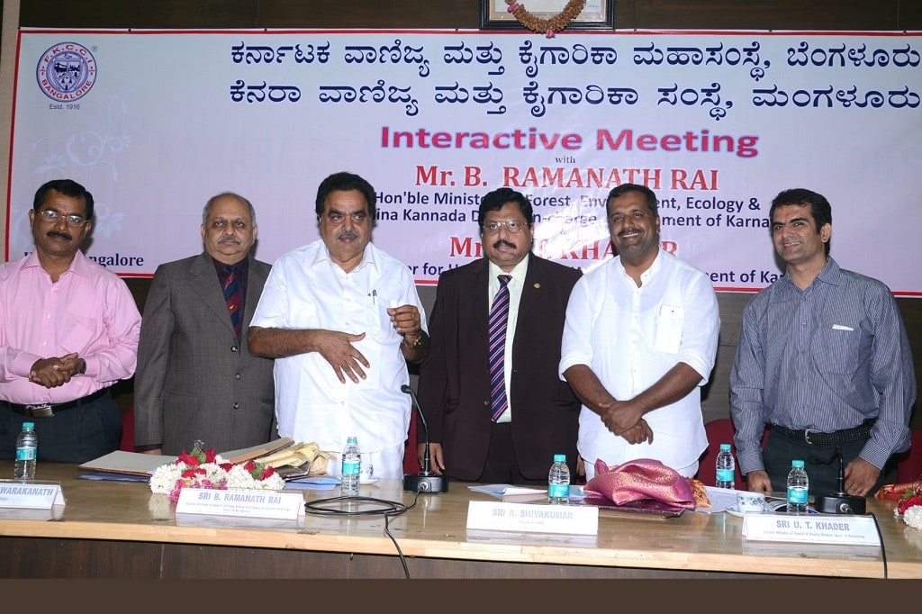 Interactive Meeting with Mr. B. Ramanath Rai and Mr. U. T. Khader