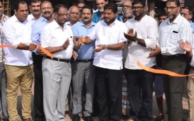 Inaugaration of the parking area and road leading to KCCI