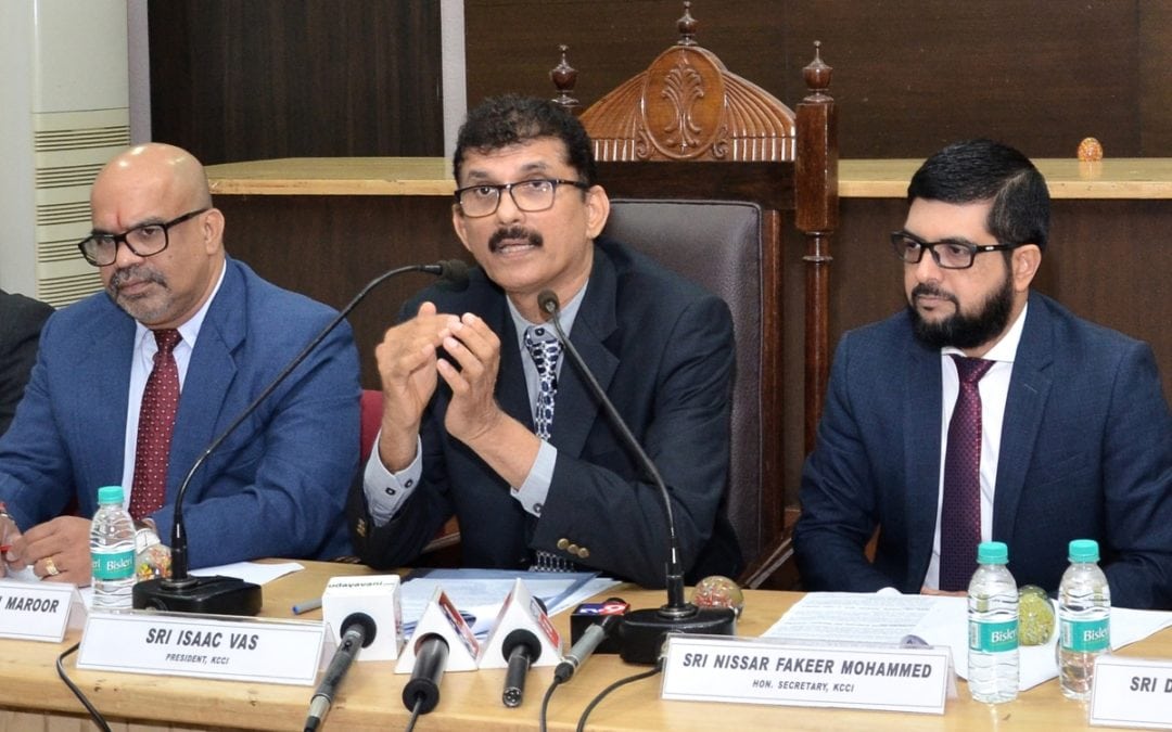 Press Meet was held at the Meeting Hall of KCCI