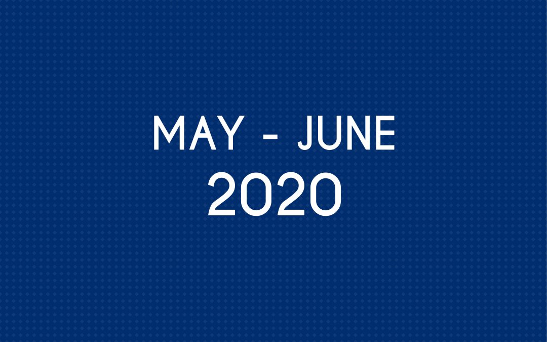 MAY 2020 – JUNE 2020