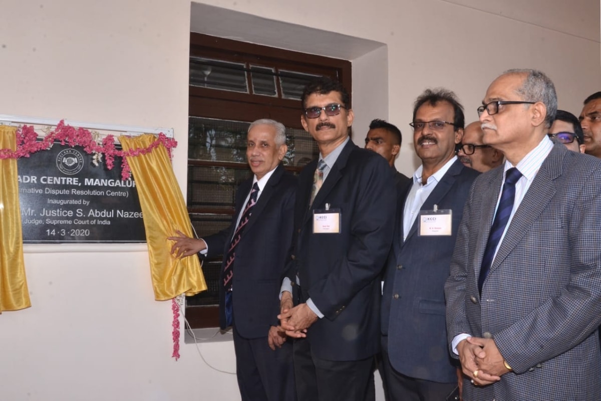Inauguration of KCCI ADR Centre