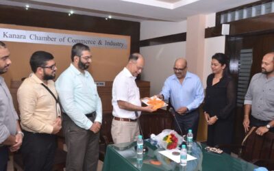 Shri K. Ullas Kamath visits Kanara Chamber of Commerce & Industry