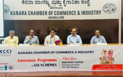 Awareness programme on ESI Schemes was organized by KCCI