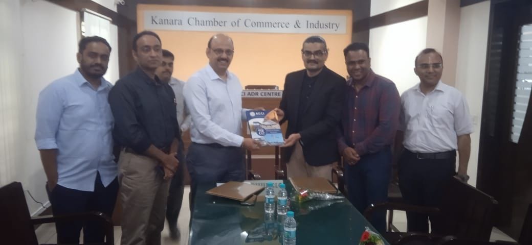 MoU signing between Kanara Chamber of Commerce and Industry (KCCI) and The Yenepoya Institute of Arts, Science, Commerce & Management (YIASCM)