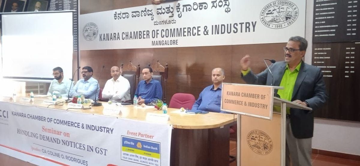 KCCI organised a Seminar on Handling Demand Notices In GST