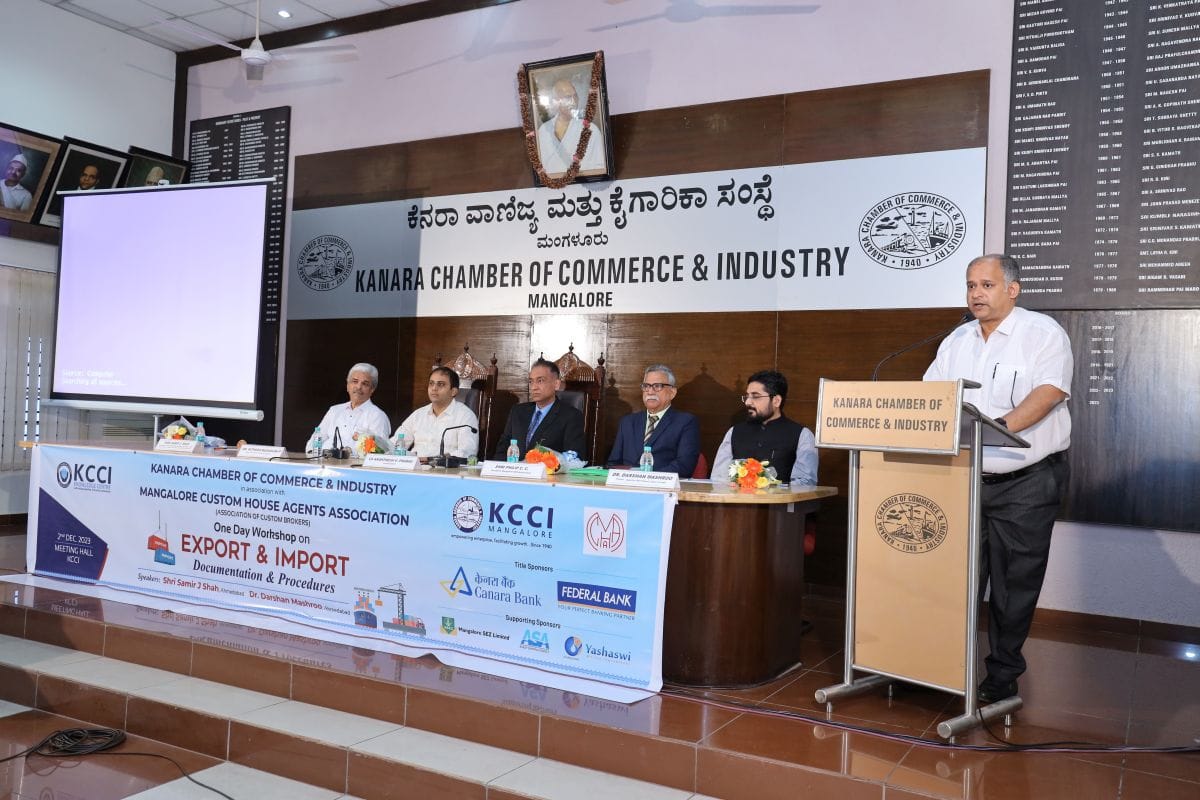 KCCI organised a One Day Workshop on Export & Import Documentation & Procedures