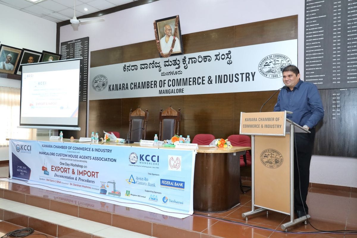 KCCI organised a One Day Workshop on Export & Import Documentation & Procedures