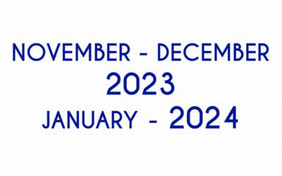 NOVEMBER-DECEMBER 2023 and JANUARY 2024