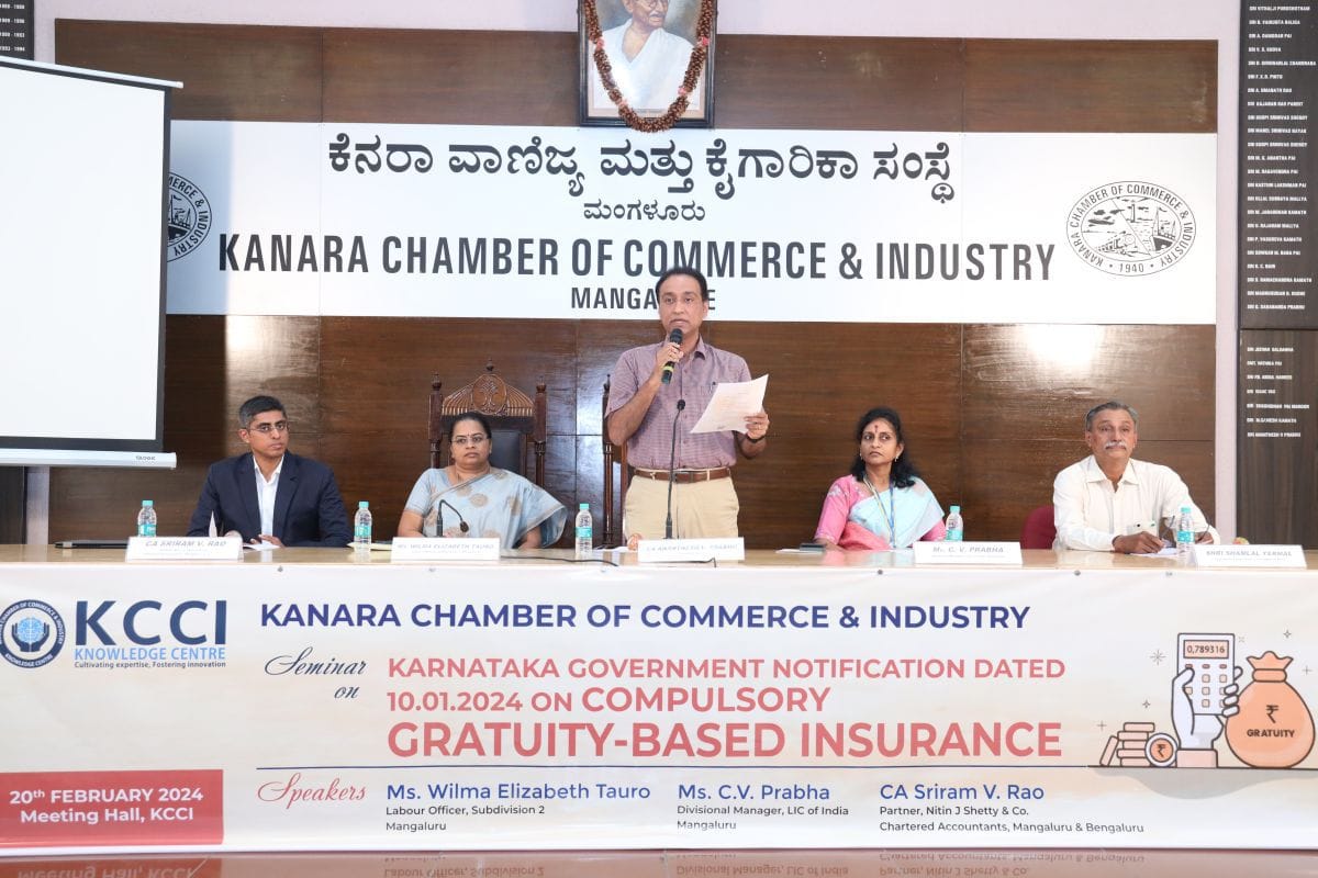 KCCI organised a Seminar on Karnataka Government Notification