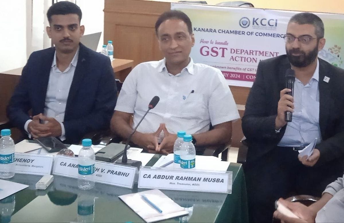 KCCI organised a Talk on How to handle GST Department Action - Alternative Approach