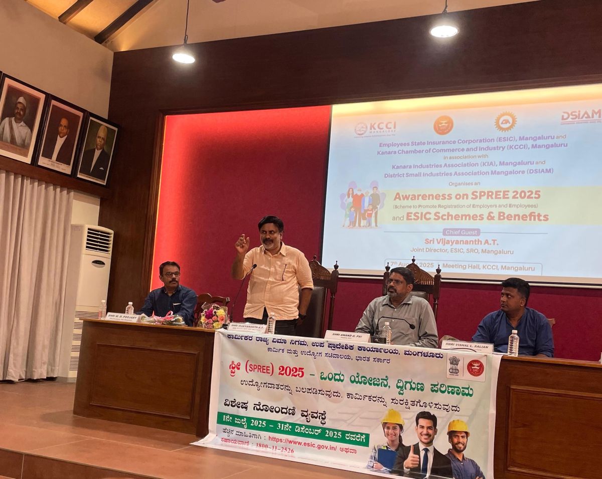Awareness Programme on SPREE and ESIC Schemes & Benefits Awareness Programme on SPREE and ESIC Schemes & Benefits