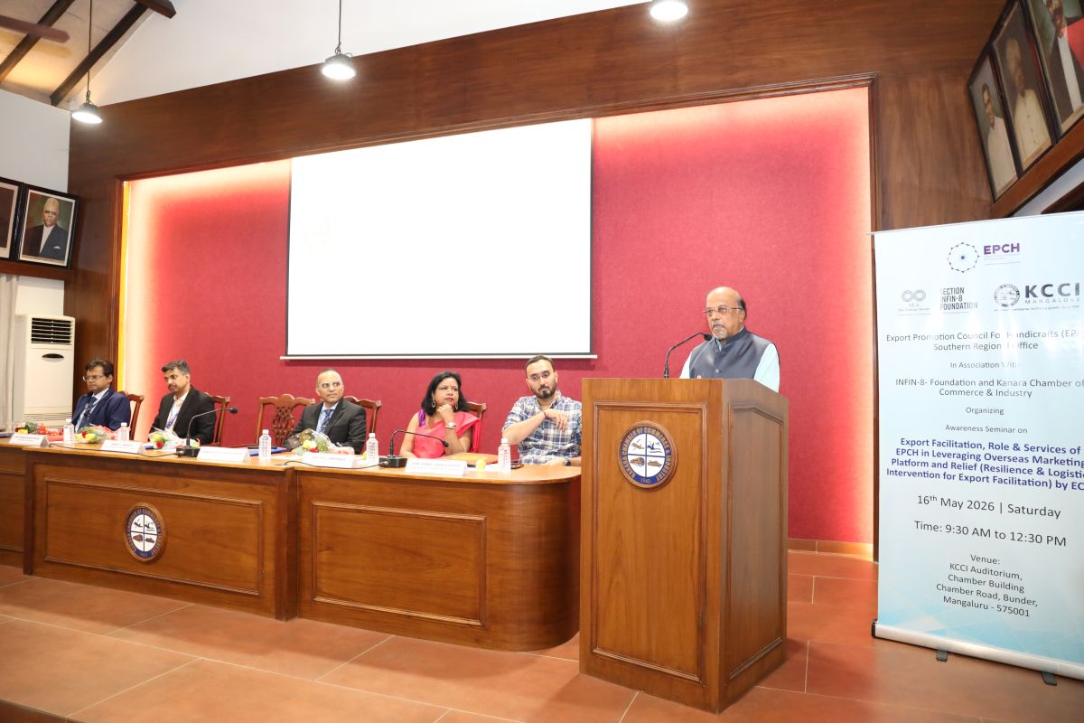 KCCI Organizes Export Facilitation Awareness Seminar in Mangaluru KCCI Organizes Export Facilitation Awareness Seminar in Mangaluru